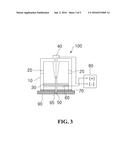 APPARATUS USING ELECTROCHEMICAL DISCHARGE MACHINING PROCESS AND METHOD     USING THE SAME diagram and image