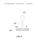 APPARATUS USING ELECTROCHEMICAL DISCHARGE MACHINING PROCESS AND METHOD     USING THE SAME diagram and image