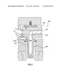 Injection-Molding Systems having Hot-Runner Manifolds Containing Non-Melt     Internal Channels for Providing Operability Enhancements diagram and image