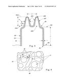 Apparatus for Making Polymeric Web Exhibiting a Soft and Silky Tactile     Impression diagram and image