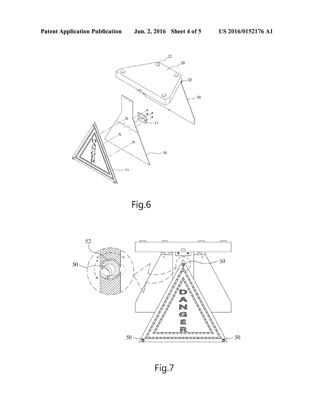 SAFETY SIGN BOARD SYSTEM FOR AUTOMOBILE - diagram, schematic, and image 05