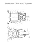 A SCOOTER VEHICLE WITH INTEGRATED PILLION TRANSPORT CONTAINER diagram and image