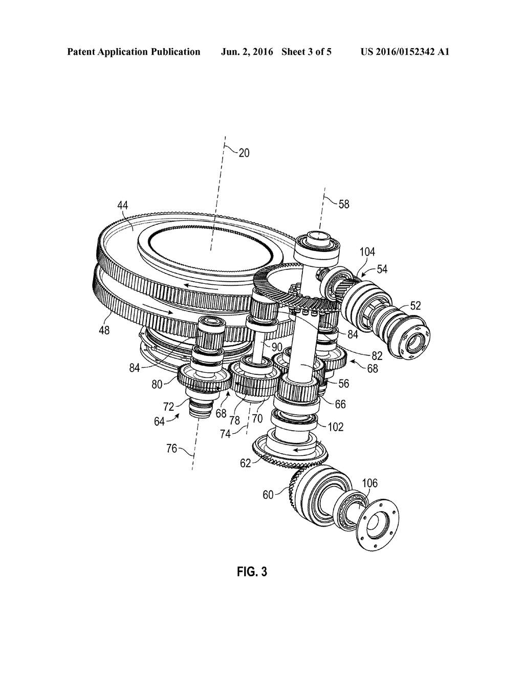 TORQUE SPLIT GEARBOX FOR ROTARY WING AIRCRAFT - diagram, schematic, and image 04