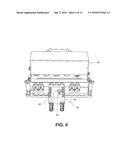 BEVERAGE DISPENSING APPARATUS WITH A REFRIGERATED DISPENSING TUBE BUNDLE     AND ADJUSTABLE BYPASS MANIFOLD diagram and image