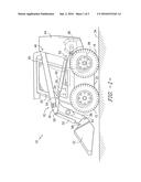 WORK VEHICLE WITH ENHANCED IMPLEMENT POSITION CONTROL AND BI-DIRECTIONAL     SELF-LEVELING FUNCTIONALITY diagram and image