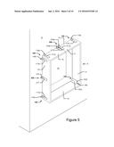 A CORNER BRACKET, A BRACKET SYSTEM, USE OF SUCH A CORNER BRACKET, A WINDOW     MOUNTING COLLAR AND A WINDOW MOUNTING SYSTEM diagram and image