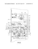 Lock Device with a Electric Locking Function diagram and image