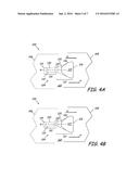 GAS TURBINE ENGINE COMPONENT WITH CONVERGING/DIVERGING COOLING PASSAGE diagram and image