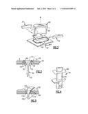 GAS TURBINE ENGINE CERAMIC COMPONENT ASSEMBLY ATTACHMENT diagram and image