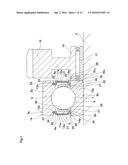 SEAL RING-EQUIPPED BALL BEARING diagram and image