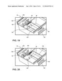 MULTI-LEVEL DRAWER ORGANIZATION SYSTEM FOR A REFRIGERATING APPLIANCE diagram and image