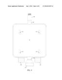 Anti-Fogging Mirror with Water Dispensing Outlet diagram and image