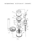 DOUBLE FLOW CONTROL MECHANISM OF A SOFT TOUCH DRAIN VALVE AND A DOUBLE     FLOW CONTROL METHOD THEREOF diagram and image