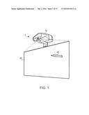 PROJECTOR AND METHOD FOR CONTROLLING PROJECTOR diagram and image