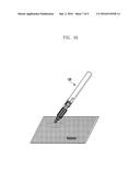 PEN INPUT DEVICE, METHOD FOR CORRECTING INPUT COORDINATE THEREOF AND     ELECTRONIC DEVICE FOR SUPPORTING THE SAME diagram and image