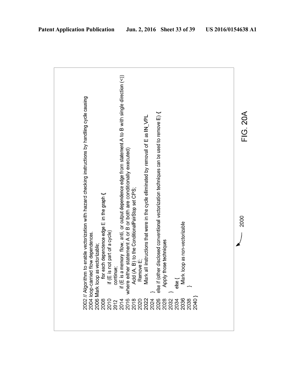 METHODS AND SYSTEMS TO VECTORIZE SCALAR COMPUTER PROGRAM LOOPS HAVING     LOOP-CARRIED DEPENDENCES - diagram, schematic, and image 34