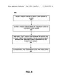 APPLYING FOR A CREDIT CARD ACCOUNT ON A MOBILE DEVICE diagram and image