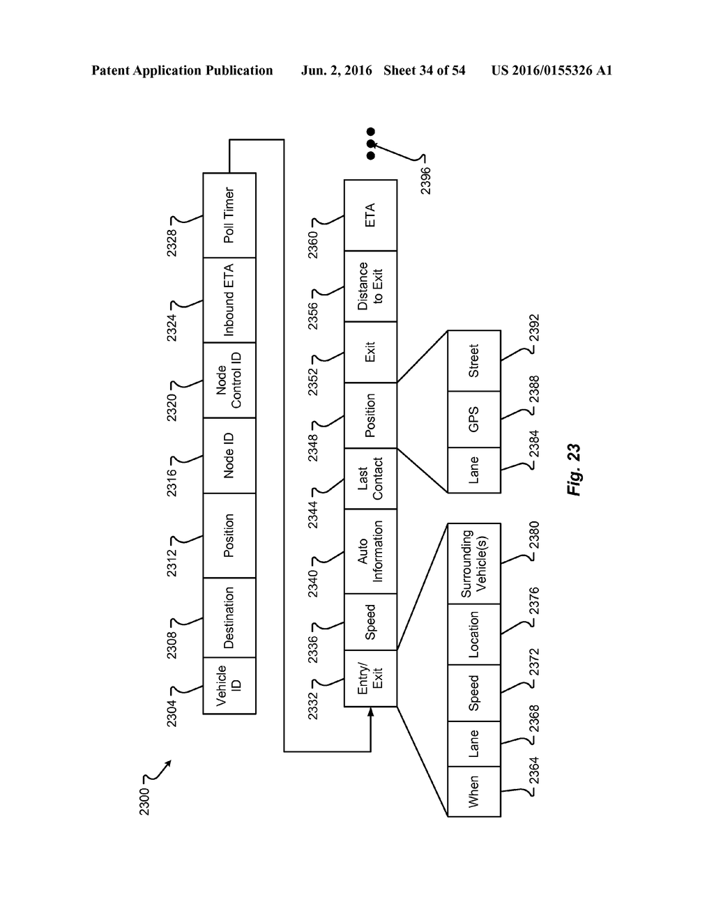 RELAY AND EXCHANGE PROTOCOL IN AN AUTOMATED ZONE-BASED VEHICULAR TRAFFIC     CONTROL ENVIRONMENT - diagram, schematic, and image 35