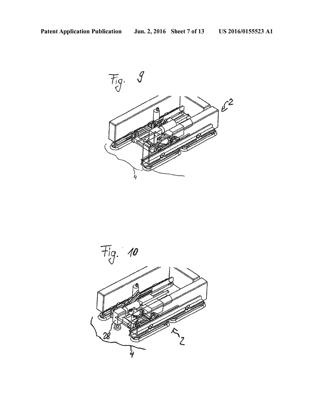 METHOD AND DEVICE FOR REPAIRING DAMAGE TO A CONTAINER WALL LOCATED UNDER     WATER - diagram, schematic, and image 08