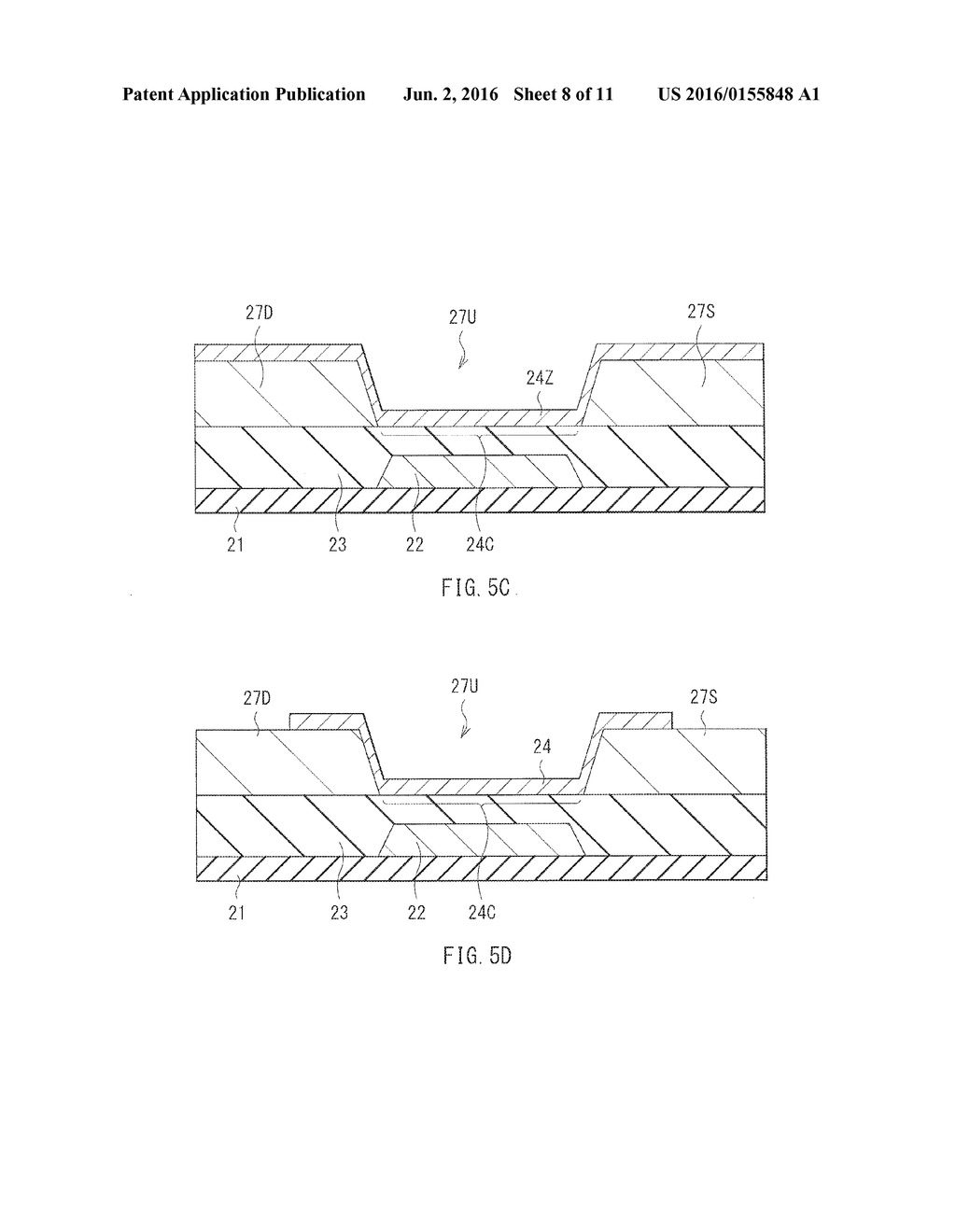 THIN FILM TRANSISTOR AND METHOD OF MANUFACTURING THE SAME, AND DISPLAY     UNIT AND ELECTRONIC APPARATUS - diagram, schematic, and image 09