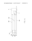 CARD EDGE CONNECTOR WITH LOCKING DEVICE diagram and image