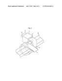 BINDING STRUCTURE FOR BAND FOR WIRE HARNESS diagram and image