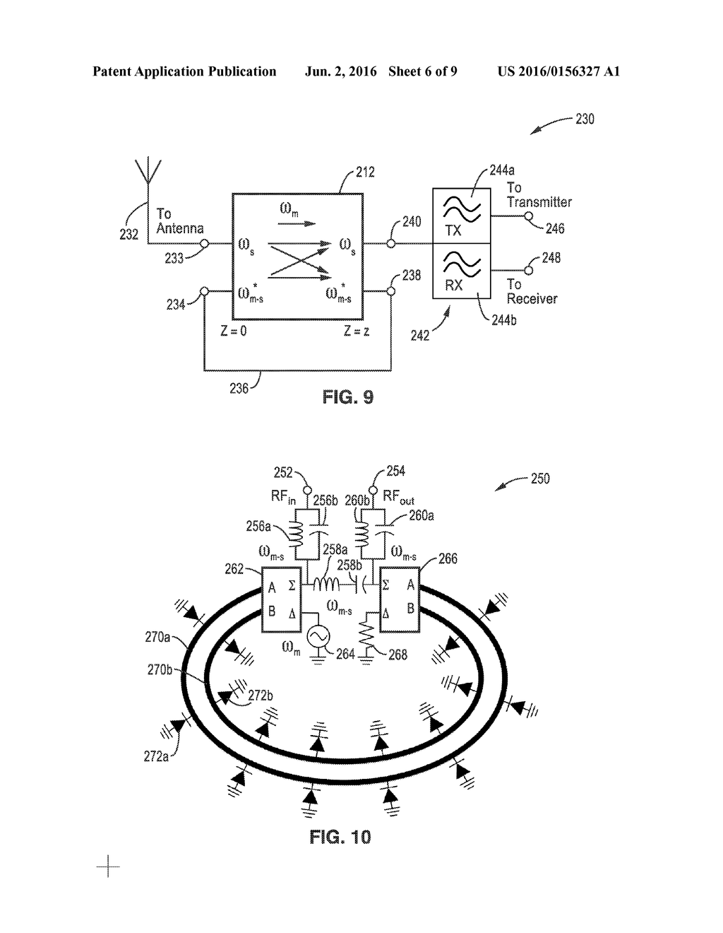 NON-RECIPROCAL, TUNABLE NOTCH AMPLIFYING RF FRONT-ENDS BASED ON     DISTRIBUTEDLY MODULATED CAPACITORS (DMC) - diagram, schematic, and image 07