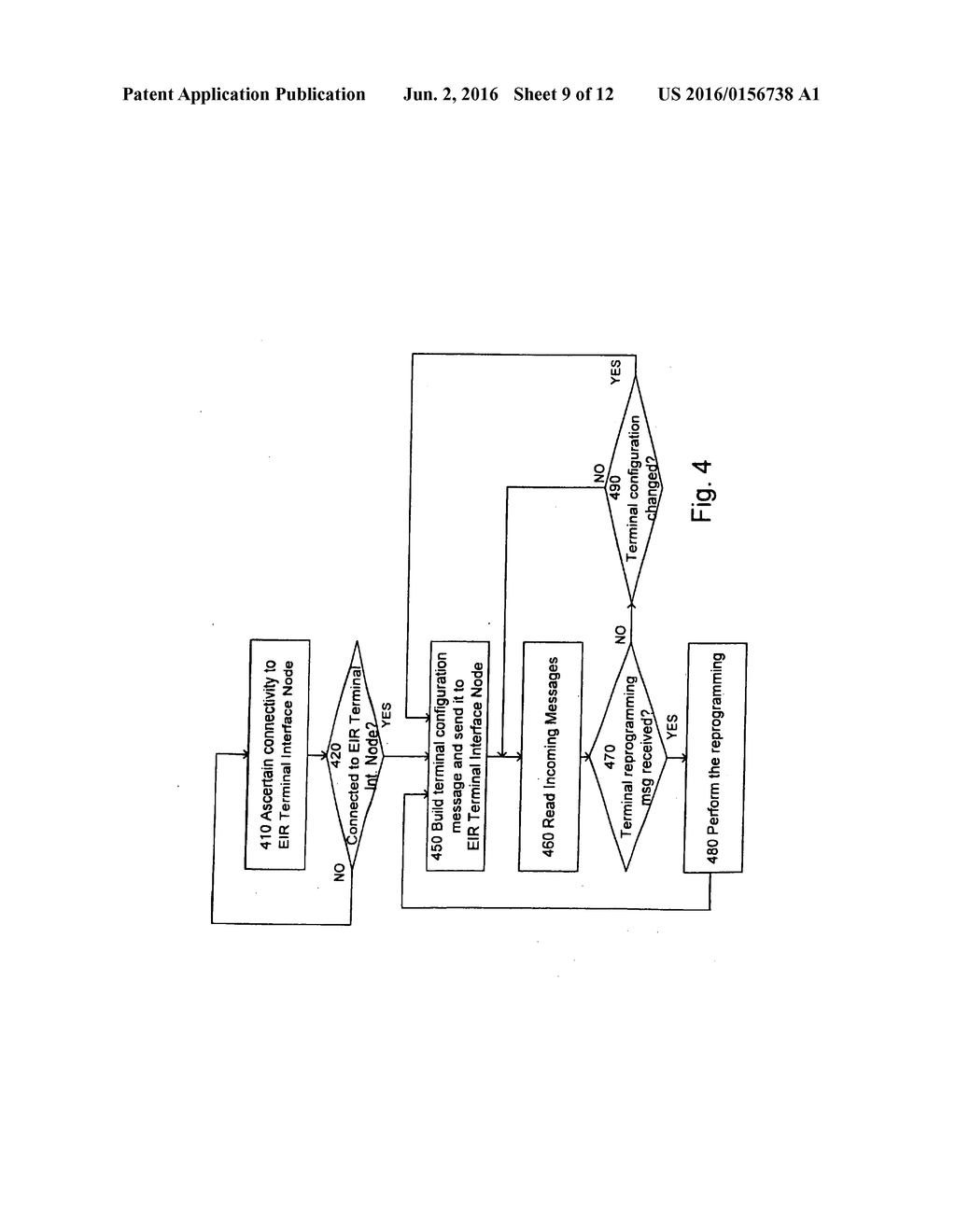 DATA COLLECTION SYSTEM HAVING EIR TERMINAL INTERFACE NODE - diagram, schematic, and image 10