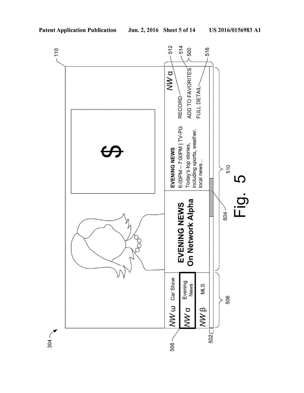 IMMERSIVE SCALING INTERACTIVE TELEVISION - diagram, schematic, and image 06