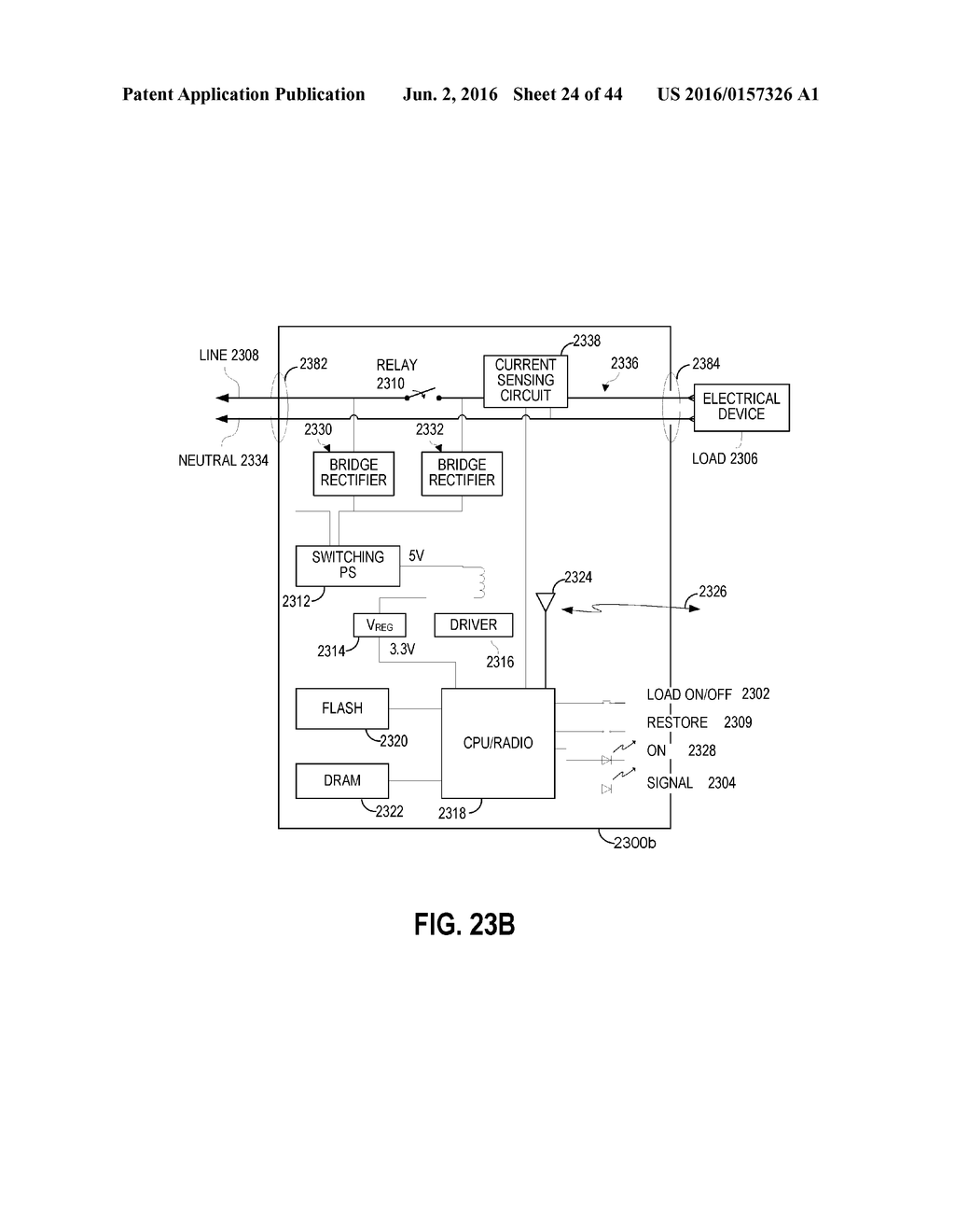 LIGHT SWITCH CONTROLLING LIGHT SOURCE VIA WIRELESS TRANSMISSION - diagram, schematic, and image 25