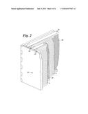 COMB FORMATION GUIDE FOR PLACEMENT BETWEEN BEEHIVE FRAMES diagram and image