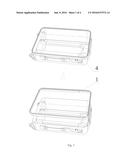 MECHANISM AND METHOD FOR EASILY REPLACING ZIPPER OF ZIPPERED HARDSIDE     LUGGAGE diagram and image