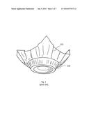 DISPOSABLE BAKING PAN WITH DETACHABLE BAKING PAPER diagram and image