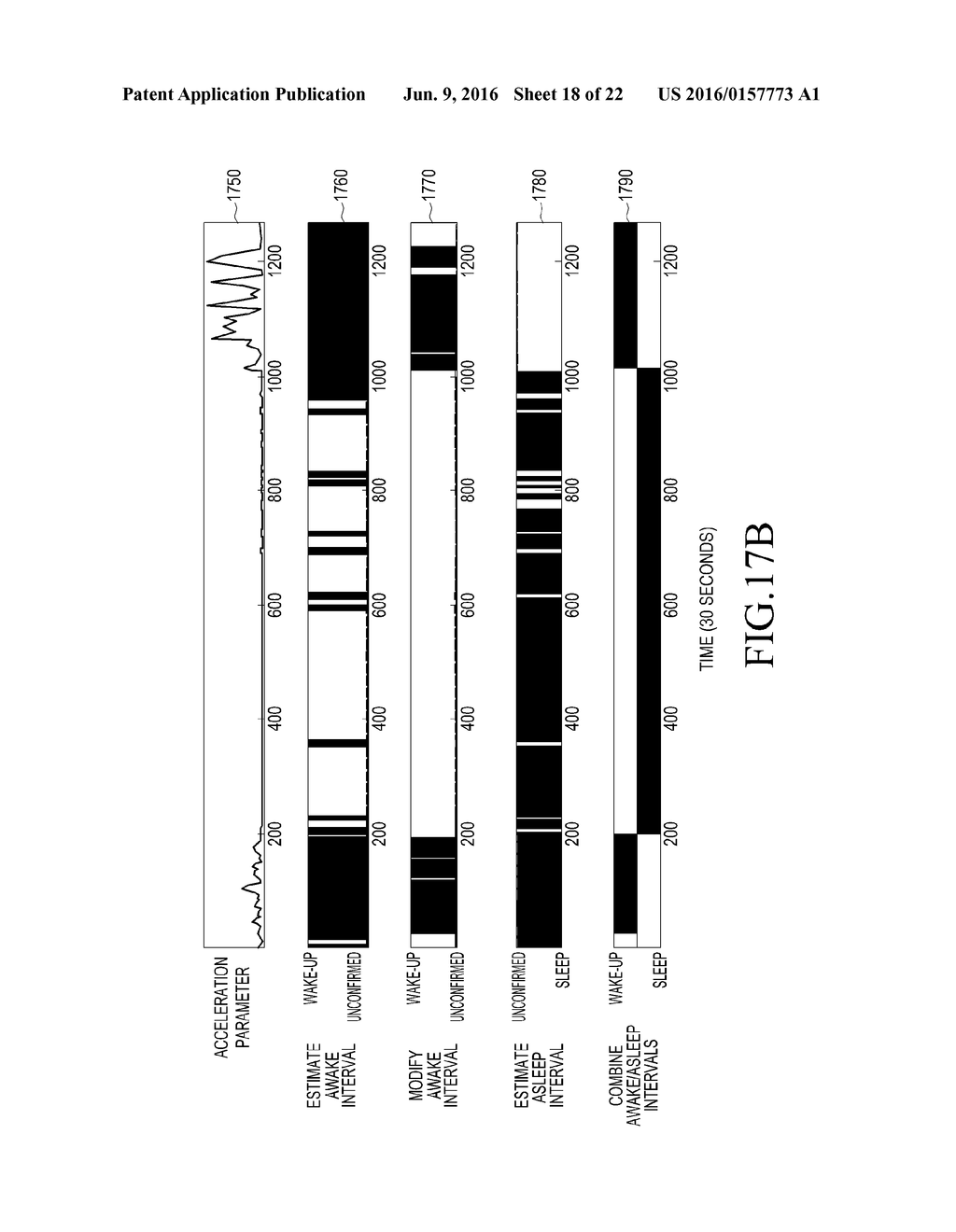 Electronic Device for Determining Sleep State and Method of Controlling     Same - diagram, schematic, and image 19