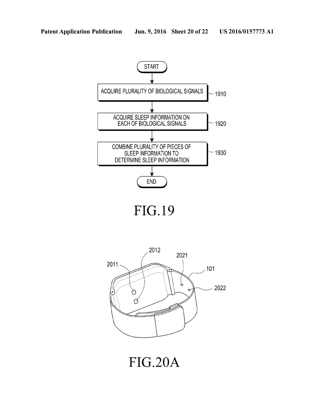 Electronic Device for Determining Sleep State and Method of Controlling     Same - diagram, schematic, and image 21