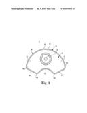 FLEXIBLE, FLAT POUCH WITH PORT FOR MIXING AND DELIVERING POWDER-LIQUID     MIXTURE diagram and image