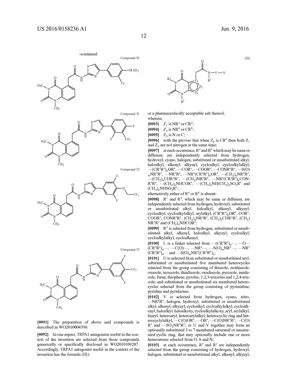 PHARMACEUTICAL COMPOSITION COMPRISING A TRPA1 ANTAGONIST AND A STEROID - diagram, schematic, and image 19
