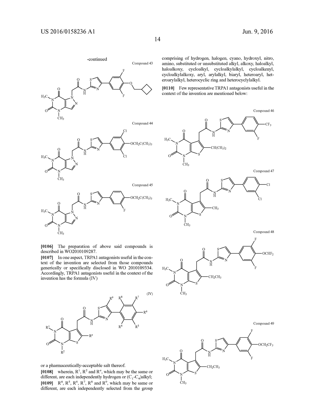 PHARMACEUTICAL COMPOSITION COMPRISING A TRPA1 ANTAGONIST AND A STEROID - diagram, schematic, and image 21