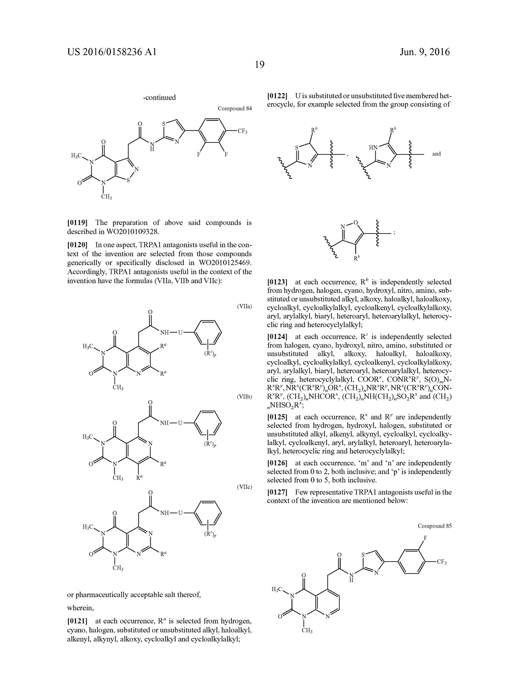 PHARMACEUTICAL COMPOSITION COMPRISING A TRPA1 ANTAGONIST AND A STEROID - diagram, schematic, and image 26