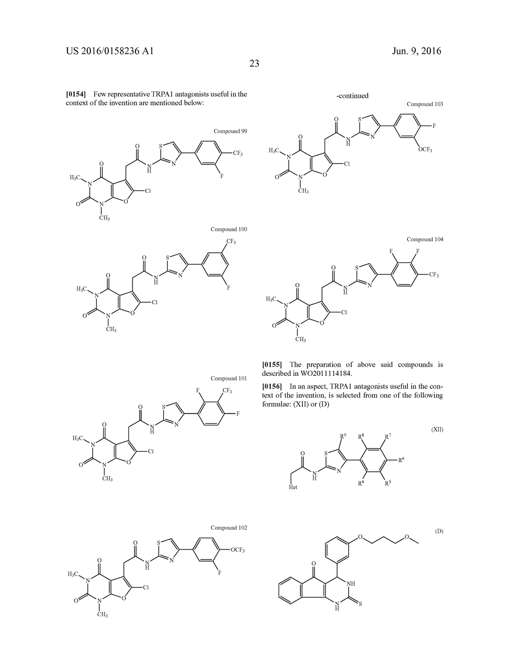 PHARMACEUTICAL COMPOSITION COMPRISING A TRPA1 ANTAGONIST AND A STEROID - diagram, schematic, and image 30