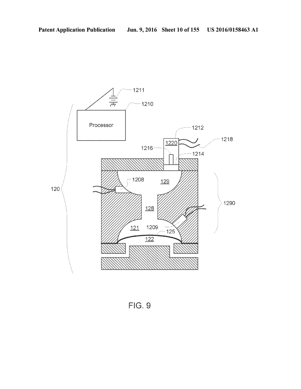 Adhesive and Peripheral Systems and Methods for Medical Devices - diagram, schematic, and image 11