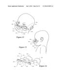 ASYMMETRICAL NASAL DELIVERY ELEMENTS AND FITTINGS FOR NASAL INTERFACES diagram and image