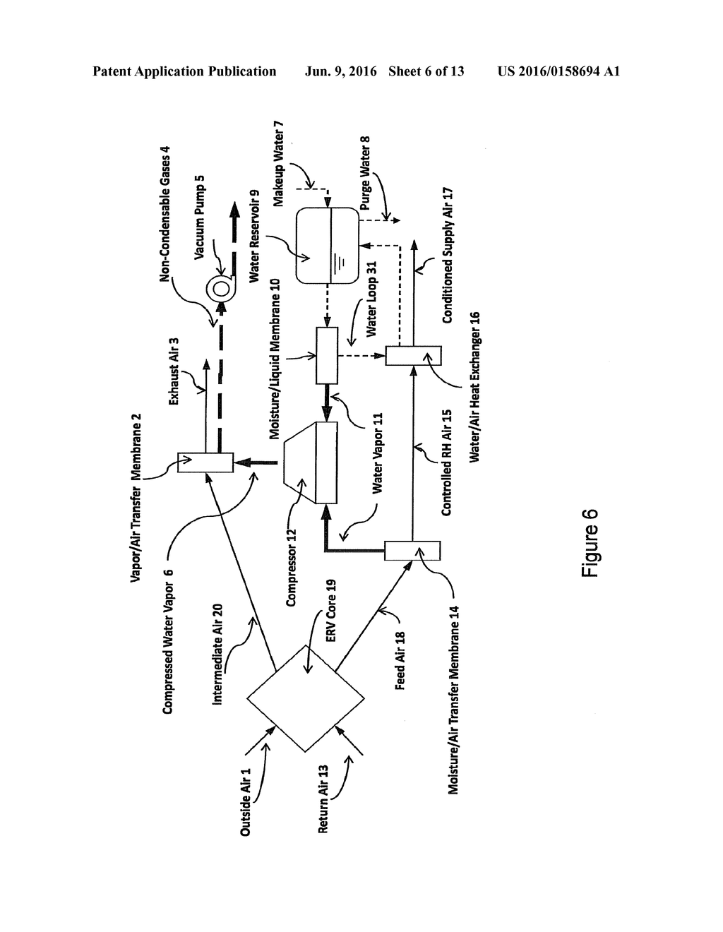 FLUID TREATMENT SYSTEMS AND METHODS USING SELECTIVE TRANSFER MEMBRANES - diagram, schematic, and image 07