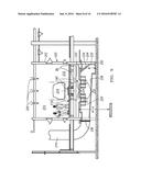 Spray Booth With Shallow Depth Under Section and Wet Scrubber diagram and image