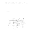 INJECTION MOLDED BODY, INJECTION MOLDING METHOD, AND INJECTION MOLDING DIE diagram and image