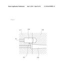 INJECTION MOLDED BODY, INJECTION MOLDING METHOD, AND INJECTION MOLDING DIE diagram and image