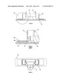 POSITIONING DEVICE AND METHOD FOR GLUEING AN OBJECT TO A SURFACE diagram and image