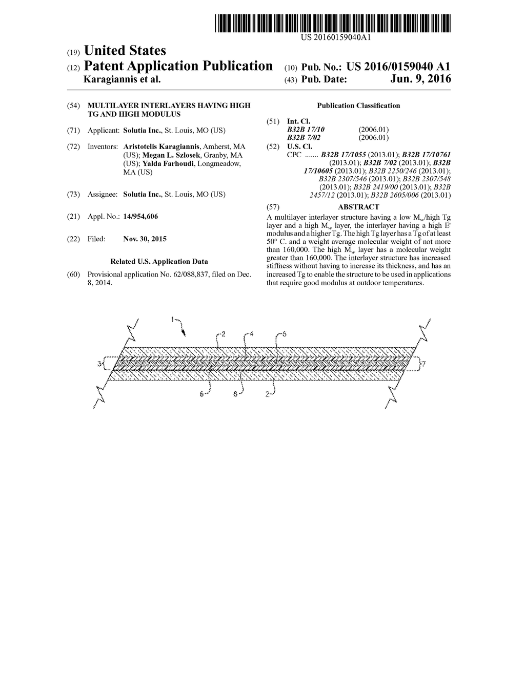MULTILAYER INTERLAYERS HAVING HIGH Tg AND HIGH MODULUS - diagram, schematic, and image 01