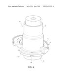 LINEAR ACTUATOR TO ADJUST THE VERTICAL POSITION OF A SPRING OF A DAMPING     UNIT AND VEHICLE SUSPENSION SPRING AND DAMPER UNIT AND VEHICLE COMPRISING     SUCH A SUSPENSION SPRING ACTUATOR diagram and image