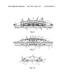 PLATFORM FOR THE LANDING OF AN AIRCRAFT ON A BOAT diagram and image